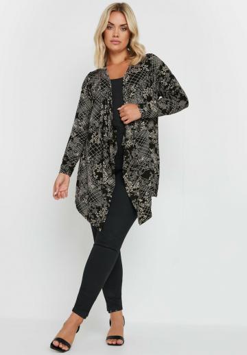 Длинный жилет