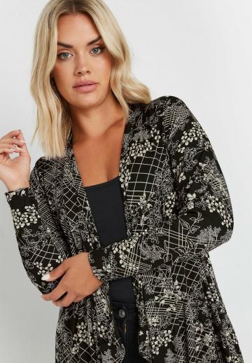 Длинный жилет