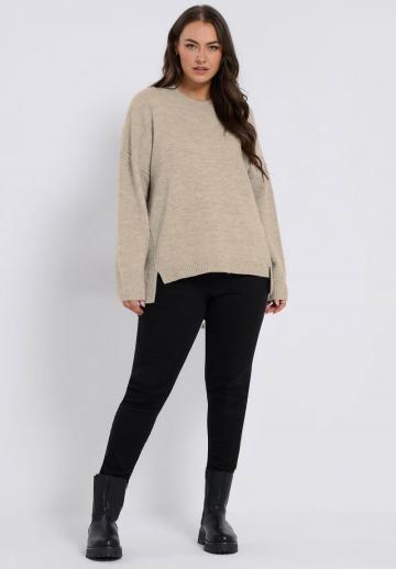 Длинный пуловер