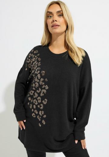 Длинный пуловер