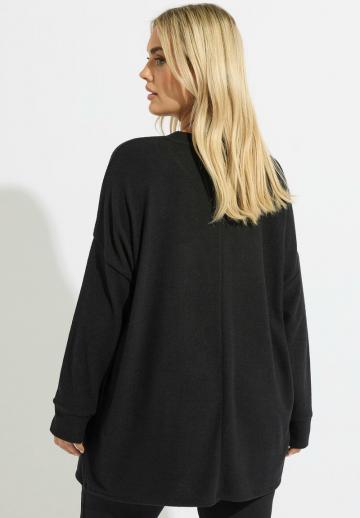 Длинный пуловер