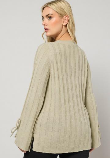 Длинный пуловер