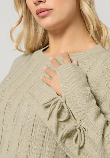 Длинный пуловер