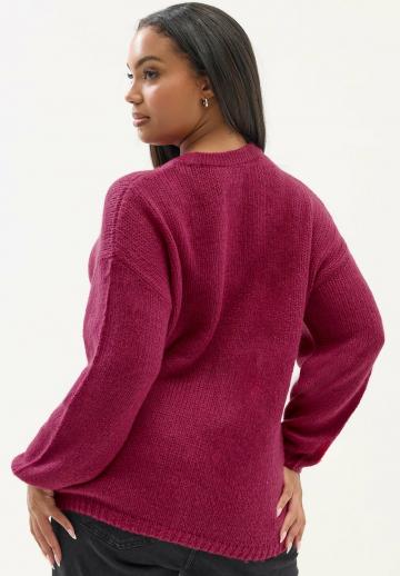 Пуловер в полоску