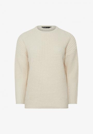 Длинный пуловер