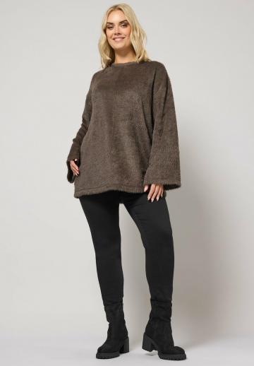 Длинный пуловер