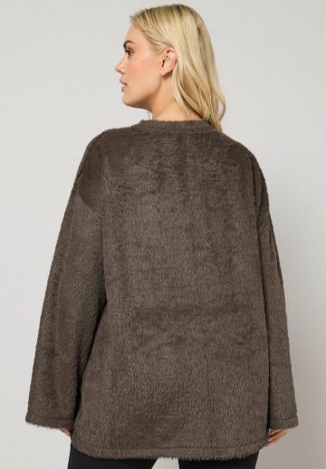 Длинный пуловер