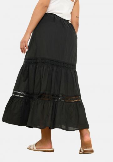 Юбка с воланами
