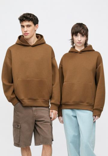 Пуловер с капюшоном