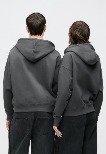 Пуловер с капюшоном