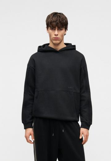 Пуловер с капюшоном