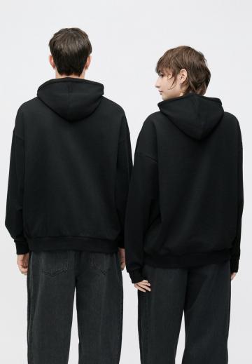 Пуловер с капюшоном