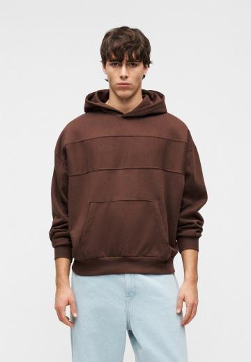 Пуловер с капюшоном