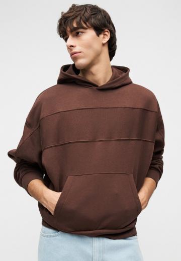 Пуловер с капюшоном