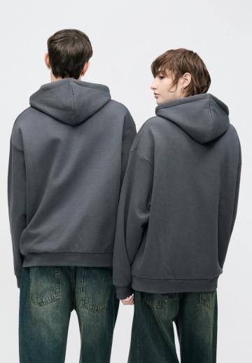 Пуловер с капюшоном