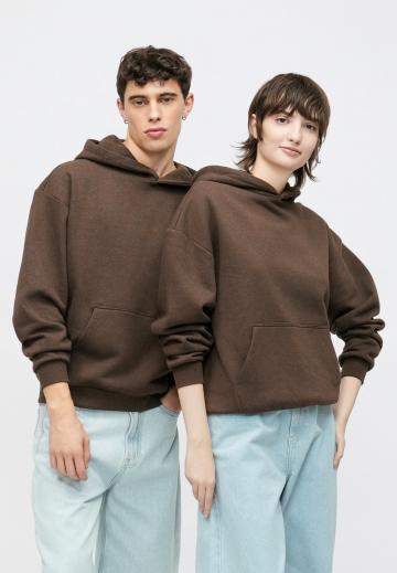 Пуловер с капюшоном