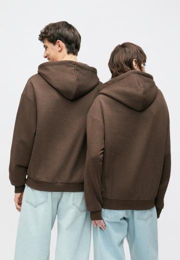 Пуловер с капюшоном