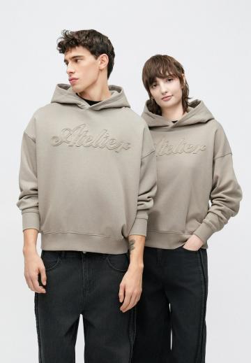 Пуловер с капюшоном