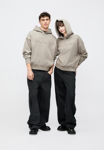 Пуловер с капюшоном