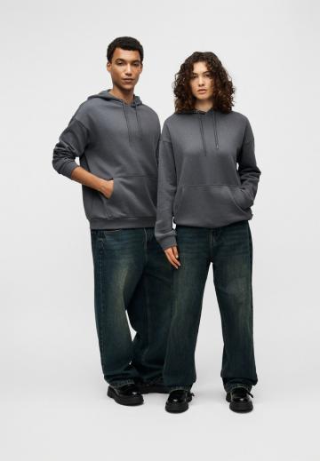 Пуловер с капюшоном