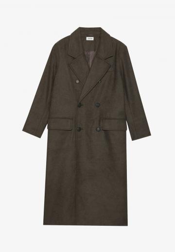 Шерстяное пальто