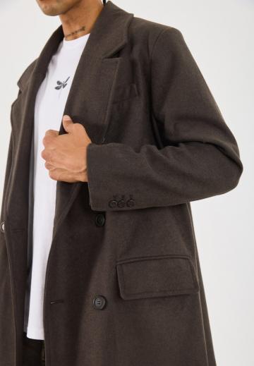 Шерстяное пальто