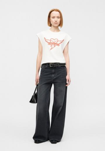 Клешеные джинсы