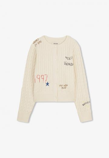 Вязаная кофта