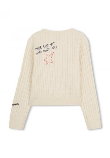 Вязаная кофта