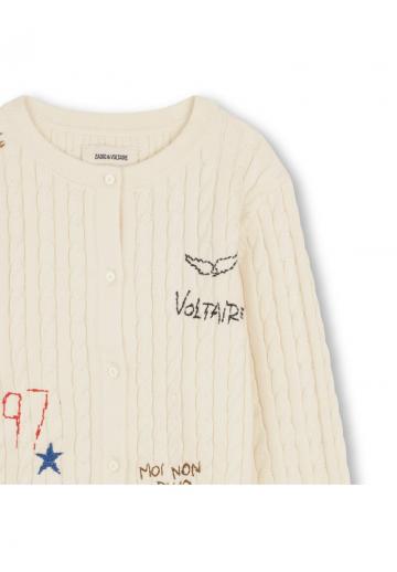 Вязаная кофта