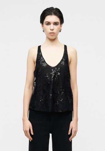 Блузка без рукавов