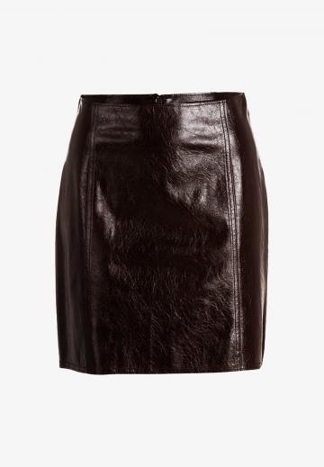 Кожаная юбка