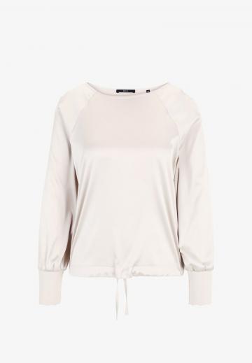 Атласная блузка