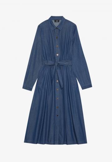 Джинсовое платье