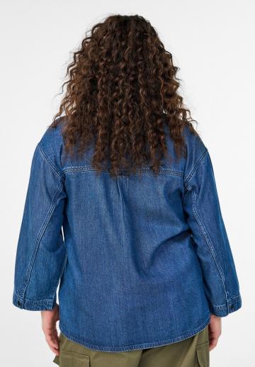 Джинсовая блузка