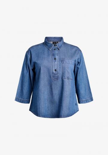 Джинсовая блузка