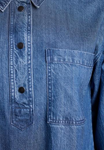 Джинсовая блузка