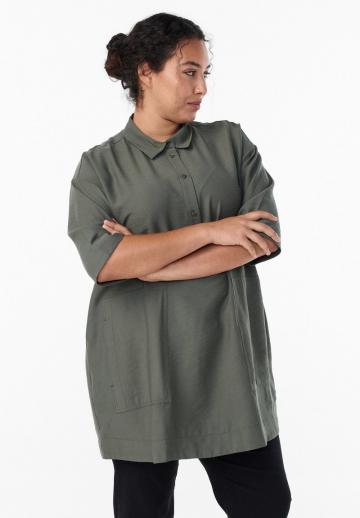 Длинная блузка