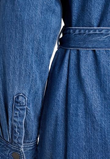 Джинсовое платье