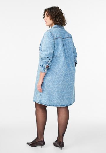 Джинсовое платье