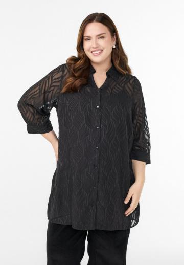 Длинная блузка