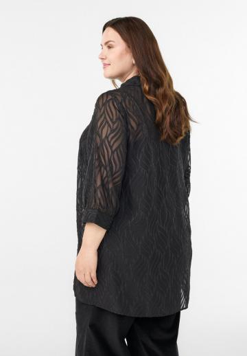 Длинная блузка