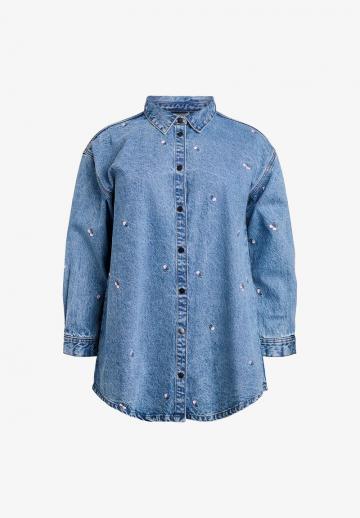 Длинная блузка