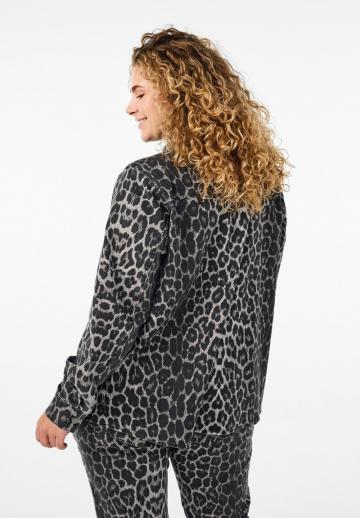 Джинсовая блузка