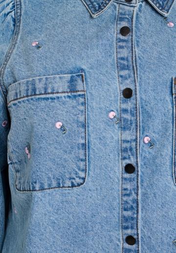 Джинсовое платье