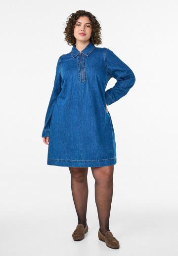 Джинсовое платье