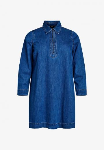 Джинсовое платье