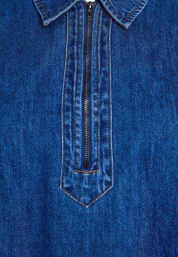 Джинсовое платье