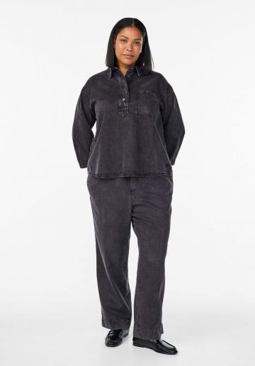 Джинсовая блузка