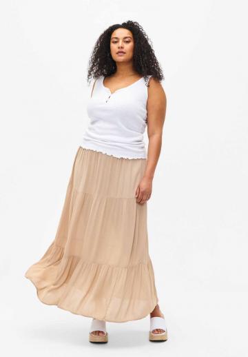 Юбка с воланами